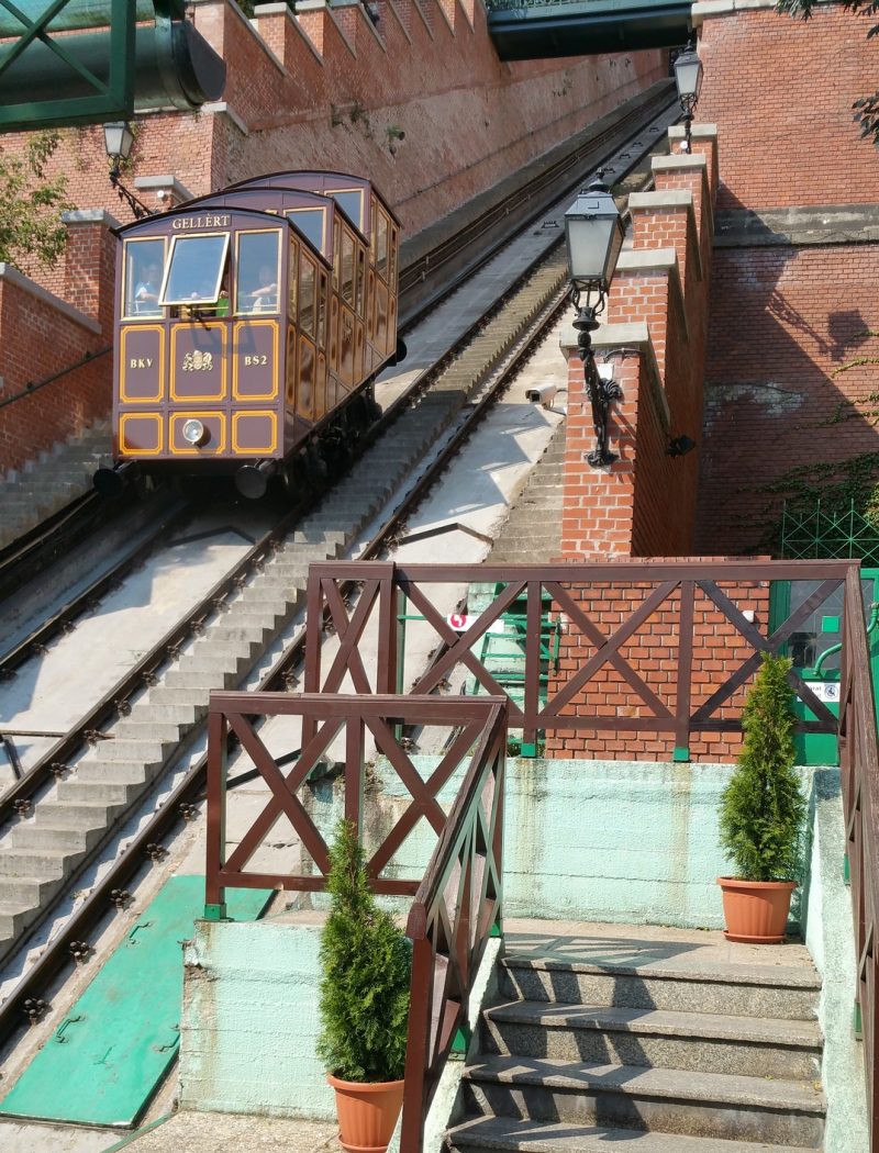 Buda Castle Funicular Budapest Hungary