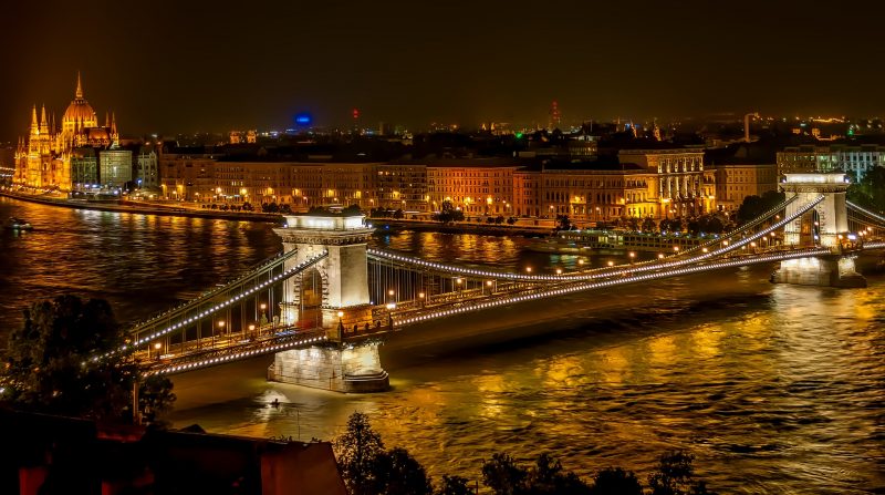 Szechenyi Chain Bridge Suspension Bridge Landmark