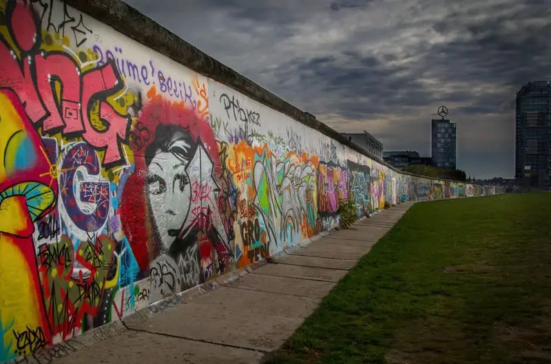 Berlin graffiti wall