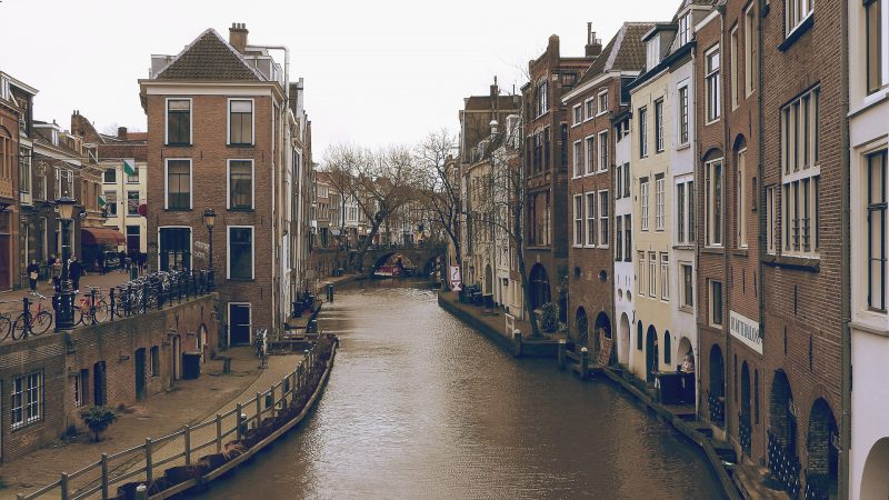 Utrecht Channel Street Gracht