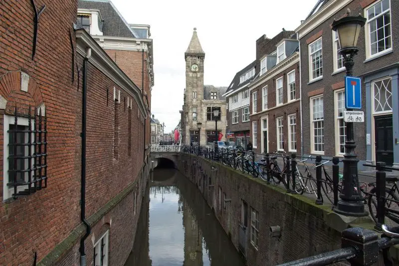 Utrecht Canal Building Church