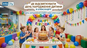 Де відсвяткувати день народження дитини в Олександрії